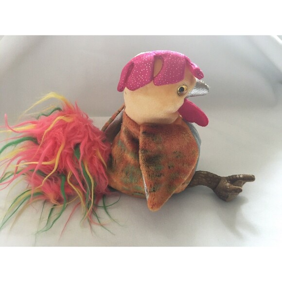 Ty Beanie Baby ROOSTER - Chinese Zodiac Collectible Plush Farmhouse Decor - Picture 2 of 5